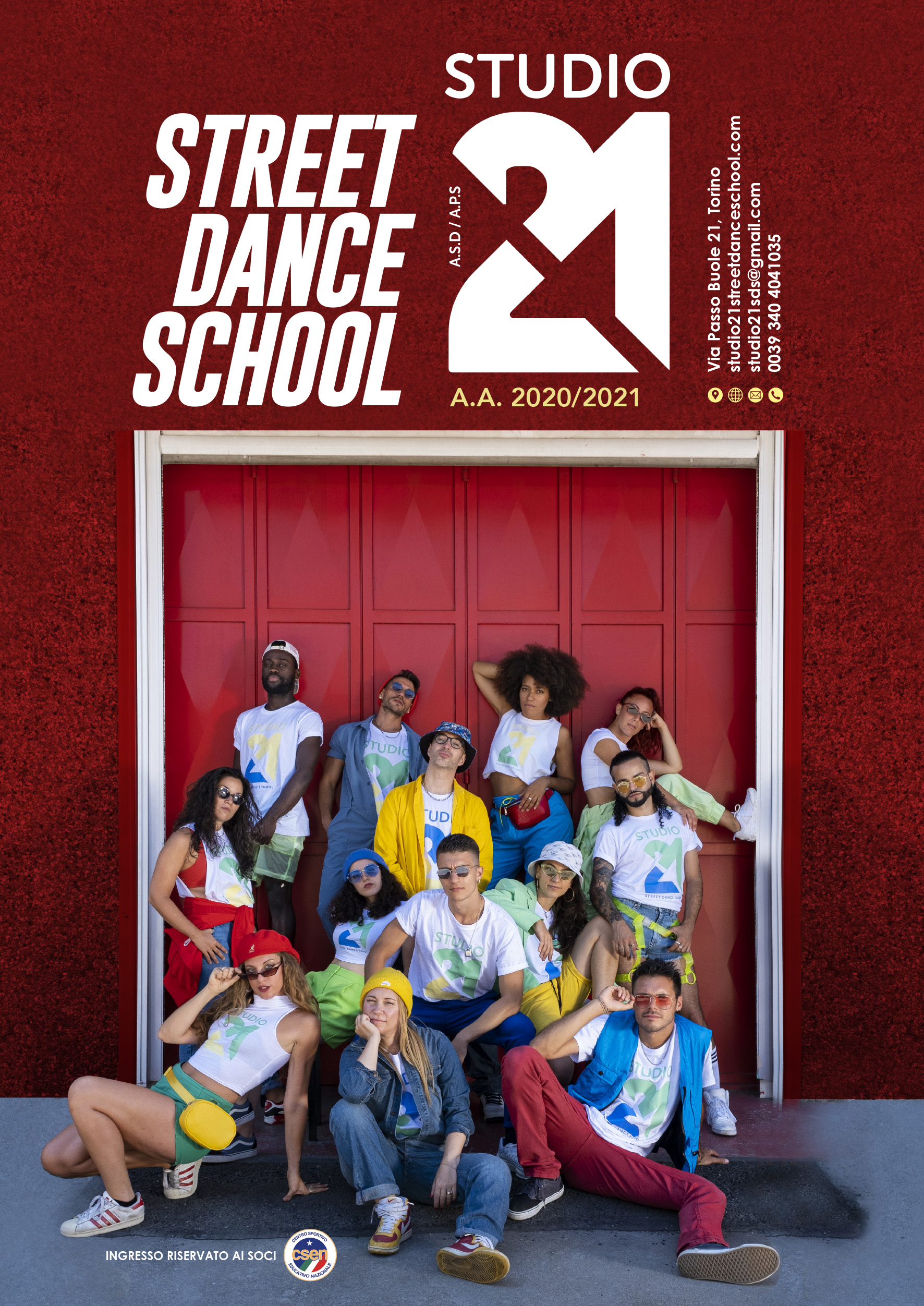 La scuola di Streetdance a Torino in cui studiare Hip Hop, Dancehall, Afrodance, Popping, Waacking e Voguing con i migliori insegnanti della scena.
